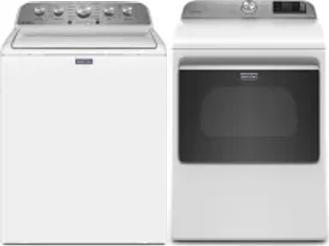Side by Side Washer & Dryer Set