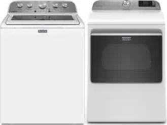 Side by Side Washer & Dryer Set