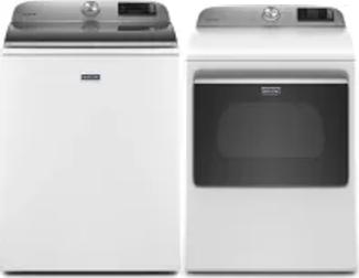 Side by Side Washer & Dryer Set