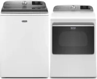 Side by Side Washer & Dryer Set