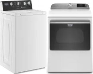 Side by Side Washer & Dryer Set