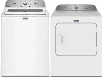 Side by Side Washer & Dryer Set