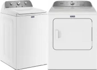 Side by Side Washer & Dryer Set