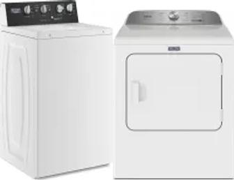 Side by Side Washer & Dryer Set