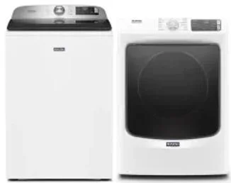 Side by Side Washer & Dryer Set