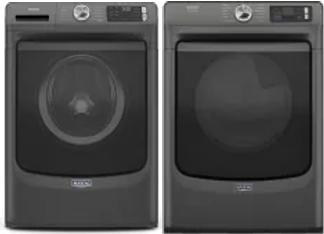 Side by Side Washer & Dryer Set