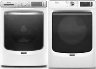 Side by Side Washer & Dryer Set