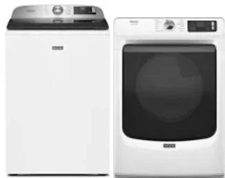 Side by Side Washer & Dryer Set