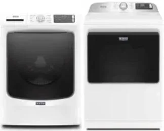 Side by Side Washer & Dryer Set