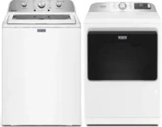 Side by Side Washer & Dryer Set