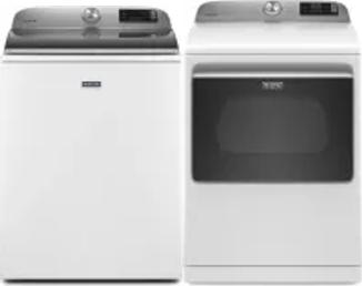 Side by Side Washer & Dryer Set