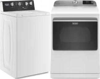 Side by Side Washer & Dryer Set