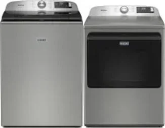 Side by Side Washer & Dryer Set