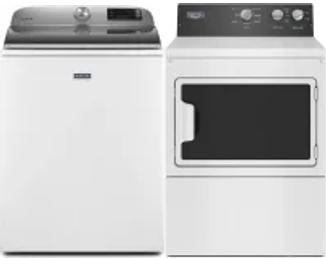 Side by Side Washer & Dryer Set