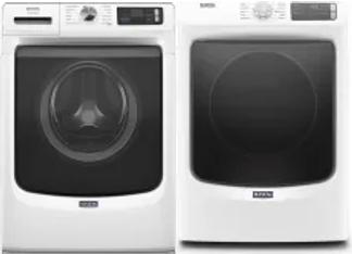Side by Side Washer & Dryer Set