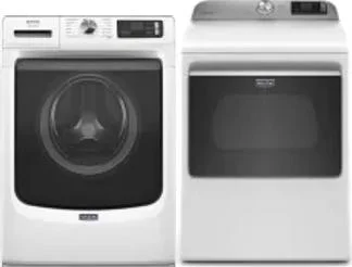 Side by Side Washer & Dryer Set
