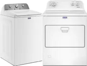 Side by Side Washer & Dryer Set