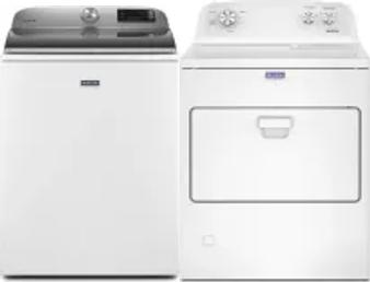 Side by Side Washer & Dryer Set
