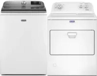 Side by Side Washer & Dryer Set