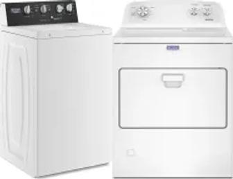 Side by Side Washer & Dryer Set