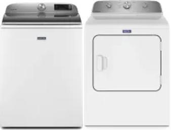 Side by Side Washer & Dryer Set