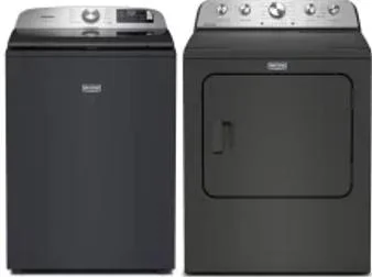 Side by Side Washer & Dryer Set