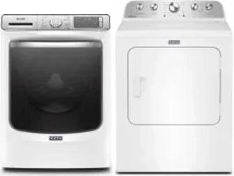 Side by Side Washer & Dryer Set