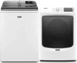 Side by Side Washer & Dryer Set