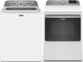 Side by Side Washer & Dryer Set