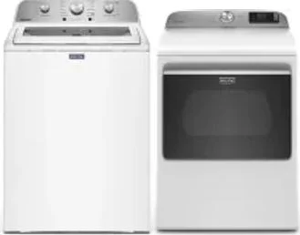 Side by Side Washer & Dryer Set
