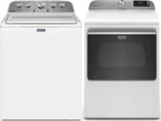 Side by Side Washer & Dryer Set