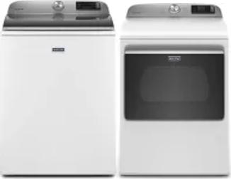 Side by Side Washer & Dryer Set