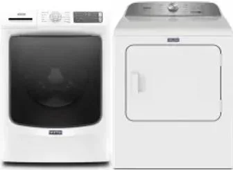 Side by Side Washer & Dryer Set