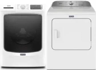 Side by Side Washer & Dryer Set