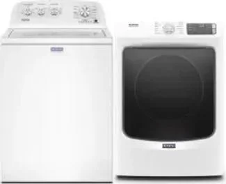 Side by Side Washer & Dryer Set