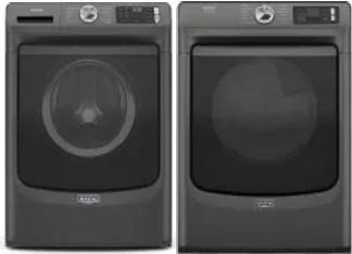 Side by Side Washer & Dryer Set