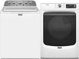Side by Side Washer & Dryer Set