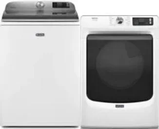 Side by Side Washer & Dryer Set