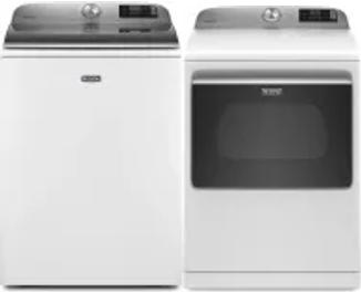 Side by Side Washer & Dryer Set