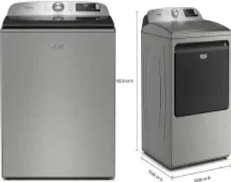 Side by Side Washer & Dryer Set