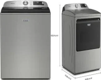 Side by Side Washer & Dryer Set