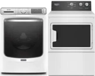 Side by Side Washer & Dryer Set