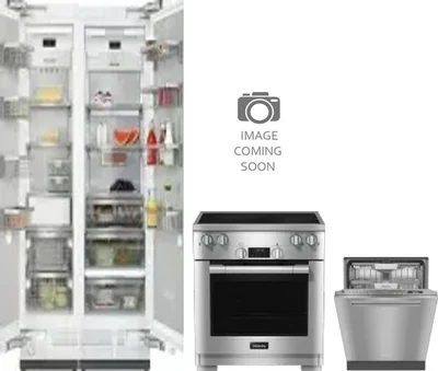 5 Piece Package Includes Refrigerator, Freezer, Range, Hood And Dishwasher