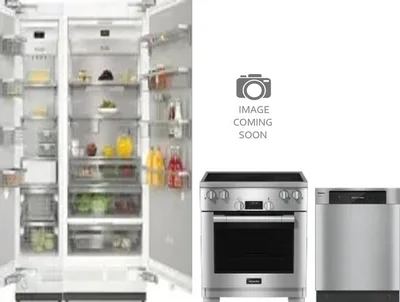 5 Piece Package Includes Refrigerator, Freezer, Range, Hood And Dishwasher