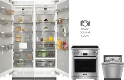 5 Piece Package Includes Refrigerator, Freezer, Range, Hood And Dishwasher