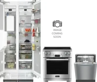 5 Piece Package Includes Refrigerator, Freezer, Range, Hood And Dishwasher