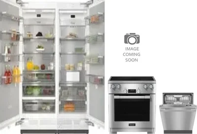 5 Piece Package Includes Refrigerator, Freezer, Range, Hood And Dishwasher