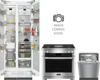 5 Piece Package Includes Refrigerator, Freezer, Range, Hood And Dishwasher