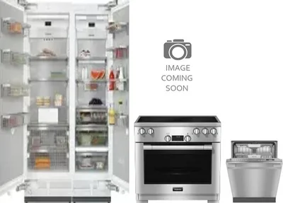 5 Piece Package Includes Refrigerator, Freezer, Range, Hood And Dishwasher