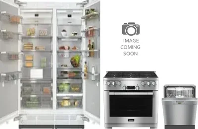 5 Piece Package Includes Refrigerator, Freezer, Range, Hood And Dishwasher